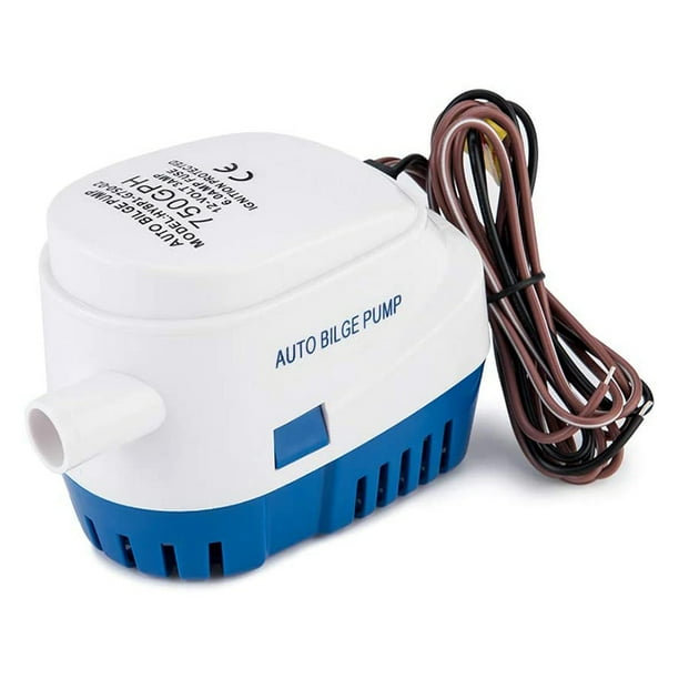 Automatic Submersible Small Boat Bilge Pump 12V 750Gph Auto and Float