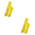 thumbnail image 4 of Guardurnaity 2 uds 45cm Multicolor mujer largo vestido de cena guantes señoras protector solar guante manopla para fiesta de primavera otoño Amarillo 2piezas, 4 of 6