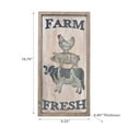 thumbnail image 2 of Farm Fresh Animals Wall Sign, 2 of 4