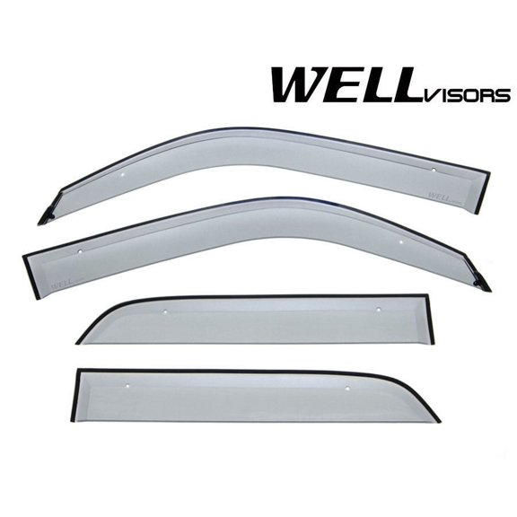 Wellvisors Side Window Visors Deflectors Rain Guards Premiums Series for 1996-2002 Toyota 4Runner 3-847TY024