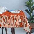 thumbnail image 4 of Coastal Coral Table Cloth Waterproof Tablecloths, Orange White Ocean Marine Nautical Beach Tablecloth Dining Table Cover for Kitchen Party Tabletop Outdoor, Rectangle Tablecloth 60x120 Inch, 4 of 9