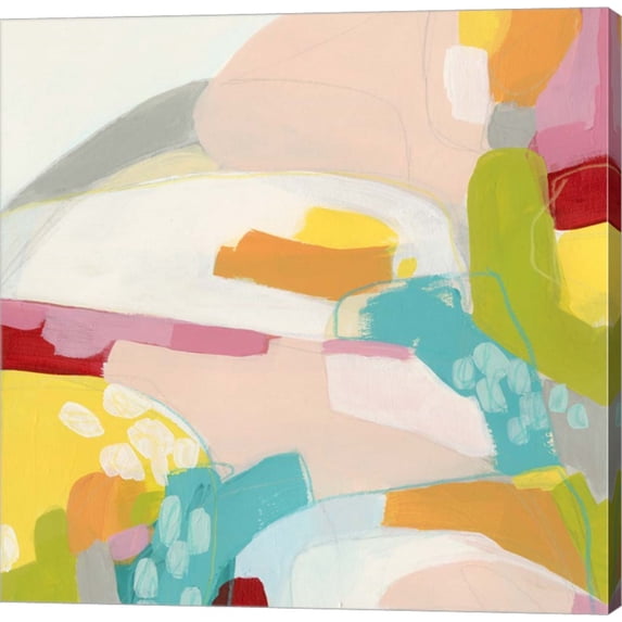 Chroma I by June Erica Vess, Canvas Wall Art, 24W x 24H