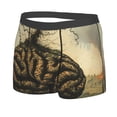 thumbnail image 2 of Daiia Surreal Brain Tree Men's Underwear Boxer Briefs, Cotton Stretch Moisture-Wicking Underwear-X-Large, 2 of 9