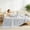 Arctic Mist, variant on ROSEKIND 2.0 Q-Max Ultra Cooling Blanket, Upgraded Cold-to-the-Touch Ice Fabric Summer Blanket, Breathable Spandex Blend Quilt for Extreme Hot Sleepers and Night Sweats, 60"x90", Arctic Mist