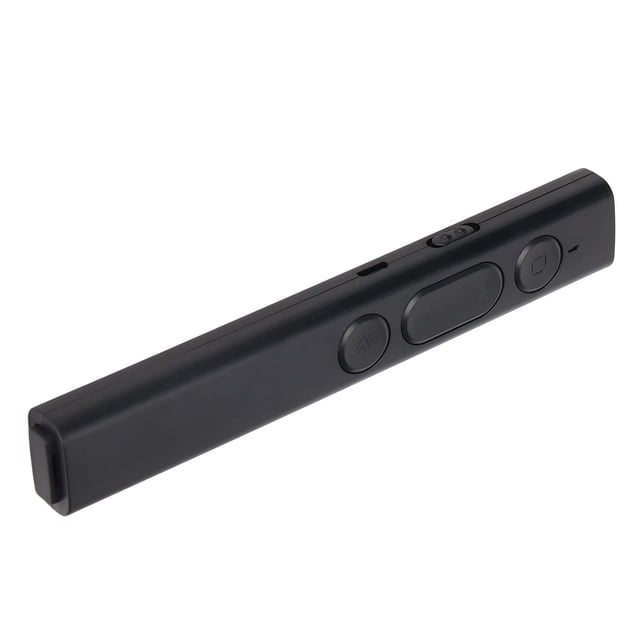 Télécommande de Présentation, Chargeur de Batterie Lithium Sans Fil pour Bureau pour Réunion pour Salle de Classe Noir