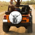 thumbnail image 3 of KAKALAD Funny Scottish Highland Cow 02 Spare Tire Cover Weatherproof Universal Vehicle Accessories 16 Inch, 3 of 6