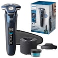 thumbnail image 1 of Philips Norelco Shaver 7800, Rechargeable Wet & Dry Electric Shaver with SenseIQ Technology, Quick Clean Pod, Charging Stand, Travel Case and Pop-up Trimmer, S7885/85, 1 of 5