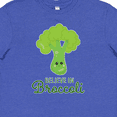 thumbnail image 4 of Inktastic believe in broccoli Youth T-Shirt, 4 of 5