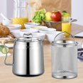 thumbnail image 1 of Supports de Friteuse en Acier Inoxydable pour Stockage d'Huiles de Cuisson Cuisson 2,0l, 1 of 8
