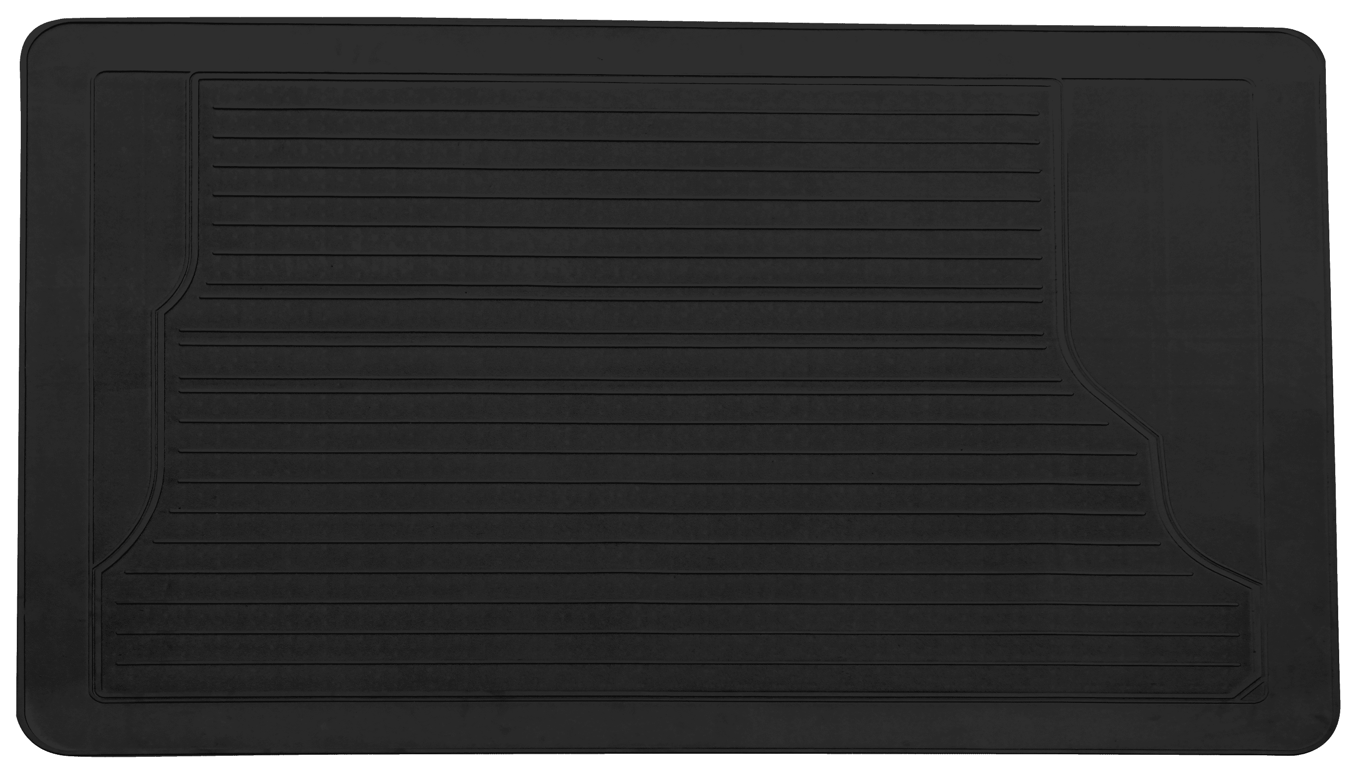 Black Diamond Plate Anti-Stain Grill and Garage Protective Mat Free Shipping NIB 