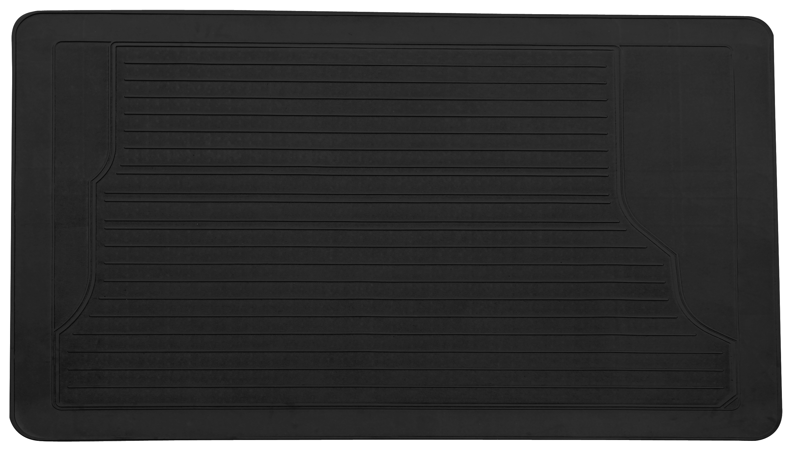 Auto Drive Universal Cargo Mat, Black, Trim-to-Fit photo 1