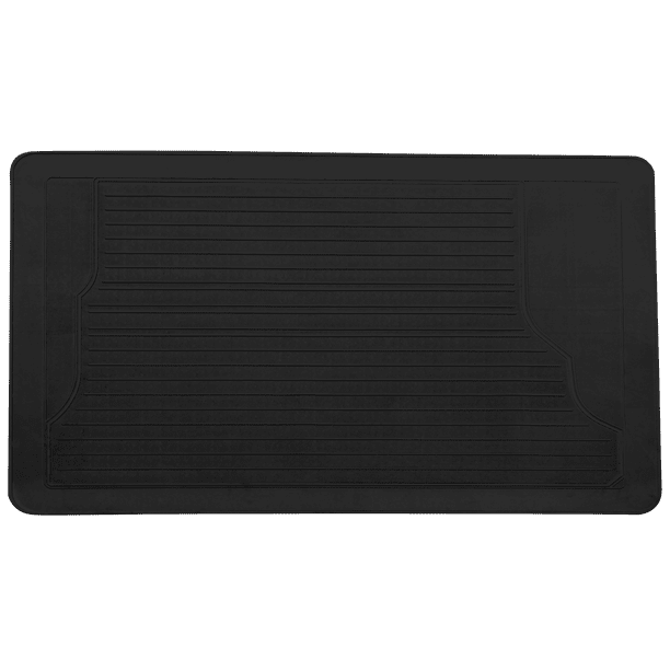 Auto Drive 1PC Rubber Cargo Utility Mat Black Universal Fit Walmart