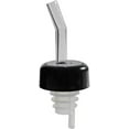 thumbnail image 3 of TrueCraftware- Set of 12 Clear Flow Liquor Pourer with Black Collar Acrylonitrile- Liquor Bottle Pourers Shot Dispenser Liquor Bottle Pourers Alcohol Pourers Bar Bartender Accessories, 3 of 6
