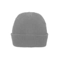 thumbnail image 3 of Rib Knit Slouch Beanie, Lt Grey, 3 of 5