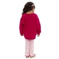 thumbnail image 2 of Peppa Pig Toddler Girls Graphic Crewneck Sweatshirt and Flare Leggings Set, 2 Piece, Sizes 12M-5T, 2 of 4