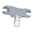 thumbnail image 3 of CRL PH34BS Brushed Stainless Wall Mounted Transom Patch With 1NT300 Insert, 3 of 5
