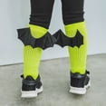 thumbnail image 5 of CAIXIA Girls Kids Ruffle Socks Uniform School Dress Bowknot Frilly Cotton Crew Socks, 5 of 5