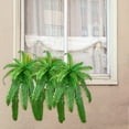 thumbnail image 7 of Clearance!UV Resistant Lifelike Artificial Boston Fern, Artificial Ferns for Outdoors, Boston Ferns Artificial Plants, Fake Boston Fern for Porch Window Home Decor, 7 of 7