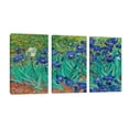 thumbnail image 1 of Cuadro Decorativo Tríptico Vertical Van Gogh Lirios Canvas Revolution Set De 3 Cuadros 25x38 cm, 1 of 5