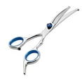 thumbnail image 4 of Safety Pet Grooming Scissors Round Head 6 Inch Down Curved Dog Hair Scissors Thinning Pets Shears, 4 of 8