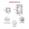thumbnail image 7 of Spring Easter Kitchen Dish Towels for Drying Dishes Set of 4, Watercolor Flower Eggs Berry Leaf Blue Plaid Waffle Weave Microfiber Hand Tea Bathroom Towels Quick Dry & Absorbent Towel 12x12, 7 of 7