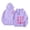 Purple, variant on Multiple Bow Scripture Print Hoodie Women's Oversized Drawstring Pullover Sweatshirt for Fall Winter Casual Outfits