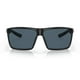 thumbnail image 1 of Gafas de sol Costa Del Mar Man con montura negra mate y lentes grises, 1 of 7