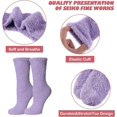 thumbnail image 5 of YooGuoGuo Women's Cottagecore 5 Pairs Fuzzy Socks Y2k Aesthetics Winter Warm Slipper Socks Soft Home Sleeping Plush Socks, 5 of 6