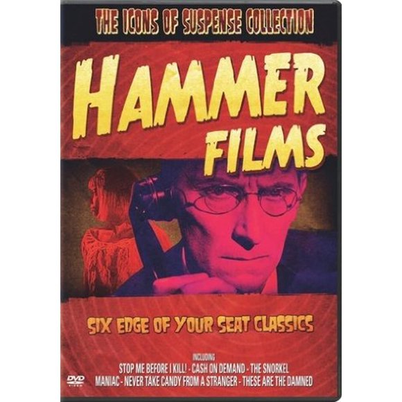 The Icons of Suspense Collection: Films de Marteau (Stop Me Before I Kill! / Cash on Demand / The Snorkel / Maniac / Ne Jamais Emporter les Bonbons d'Un Étranger / There Are The Damned) [Import]