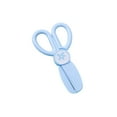 thumbnail image 2 of Kids Safety Scissors - 5" Plastic Children's Scissors for Toddlers, Rounded Tip Preschool Training Scissors for Classroom & Home Arts Crafts, 2 of 6