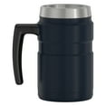 thumbnail image 4 of Thermos SK1600MDB4 16-Oz. Stainless King Vacuum-Insulated Coffee Mug (Midnight Blue), 4 of 9