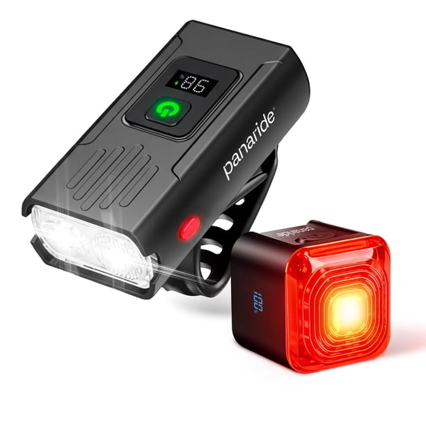 Kit de Luces para Bicicleta Panaride R15 500 Lúmenes Recargable USB-C