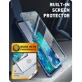 thumbnail image 2 of i-Blason Ares Series Designed for Samsung Galaxy S20 FE 5G Case (2020 Release), Dual Layer Rugged Clear Bumper Case with Built-in Screen Protector (Blue), 2 of 9