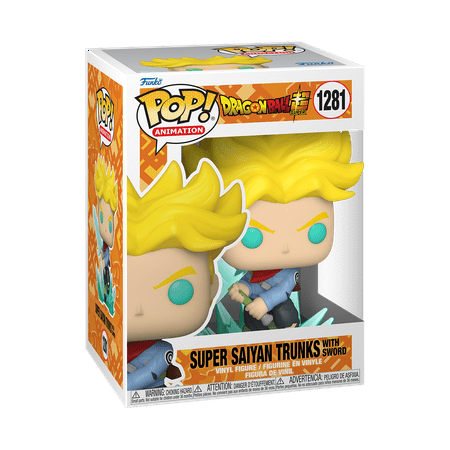 Funko - POP Animation: DBS- SS Trunks w/ Sword