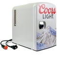 thumbnail image 6 of Coors Light 4 L Mini Fridge, 6 Can Portable Thermoelectric  Refrigerator, Grey, 6 of 8