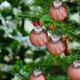 thumbnail image 4 of KOYPTL 12pcs 2.36In Velvet Christmas Ornaments Ball Set,Shatterproof Flocked Christmas Tree Porch Lawn Yard Ornaments Hanging for Holiday Wedding Party Christmas Baubles Decorations, 4 of 5
