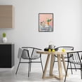 thumbnail image 2 of Stupell Industries Pink Retro Kitchen Table Cottage Painting Black Framed Art Print Wall Art, 16 x 20, 2 of 8