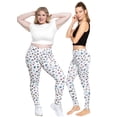 thumbnail image 6 of Stretch Is Comfort Women's Polyester Plus Size Ankle Length Leggings Butterfly 5X, 6 of 7