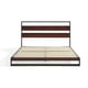 thumbnail image 1 of Luuna - Cama Nuevo L&eacute;on Metal, color Chocolate, Queen Luuna NA, 1 of 6