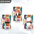 thumbnail image 7 of Yayeee Blank Wall Plate Cover 1-Gang 4.5"x2.7" Home Unused Decorative Outlet, Beige Abstract, 7 of 7