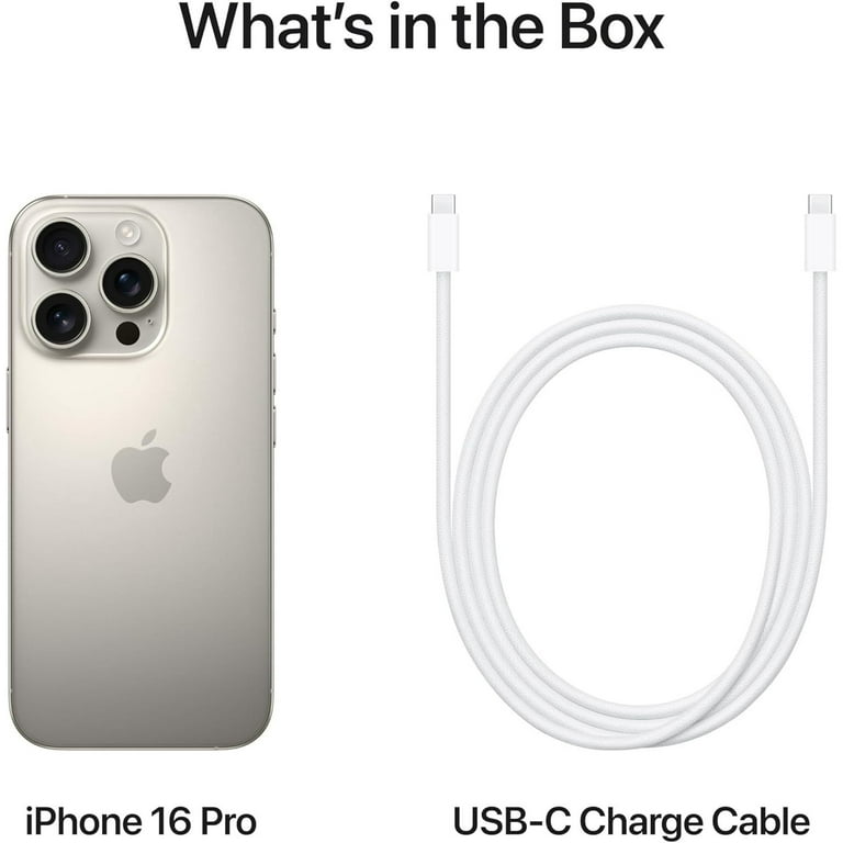 Restored Apple iPhone 16 Pro - Carrier Unlocked - 256 GB Natural