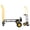 Black 38" × 14", variant on Platform Truck, 330 lb Capacity, Steel Construction, High-Strength
