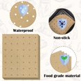 thumbnail image 3 of 120 Piezas Forros de Papel Pergamino para Freidora de Aire Sin Blanquear 9x11 Papel para Hornear Rectángulo Desechable Antiadherente Compatible con Freidora de Aire Cuisinart Breville Gowise Cuisinart, 3 of 5