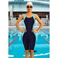 thumbnail image 3 of Charmo Women Boyleg Swimsuit One Piece Racerback Athletic Bathing Suit, 3 of 6