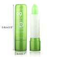 thumbnail image 6 of Aloe Jelly Color Changing Lipstick - Moisturizing Green Plant Lip Balm, 0.12Oz, Hydrating Temperature Sensitive, Soft Shine, Winter Lip Balm, Holiday Lip Balm, Christmas Gift, Vale Makeup Organizers, 6 of 9