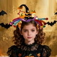 thumbnail image 6 of Halloween Pumpkin Headband DIY Kit for Children, Glow-in-the-Dark Pipe Cleaner Materials for Party Dress-Up and Spooky Fun, 6 of 7