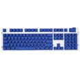 thumbnail image 1 of Tecla transparente PBT moldeada por inyección de dos colores, tapa de teclado con personalidad de 104 teclas, tapa de tecla grabada en el lateral, teclado mecánico universal, 1 of 1
