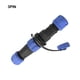 thumbnail image 3 of Kenally Acoplador de Cable en línea impermeable, enchufe, conectores impermeables, Cable impermeable Herramientas y ferretería 3PIN, 3 of 6