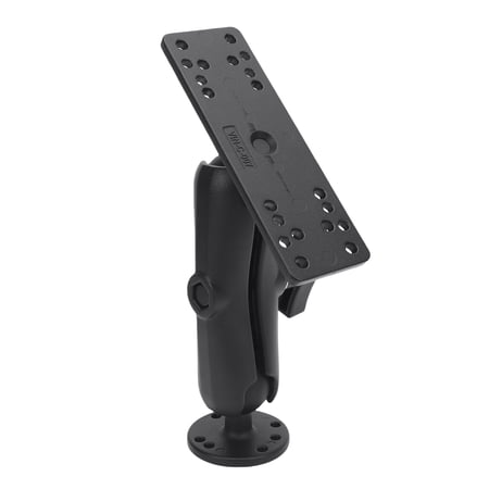 NFTIGB High Strength C Type 1.5 Inch Ball Head Long Arm Marine Electronics Mount Bracket Replacement for RAM Kit T Bolt 15cm / 5.9in Aluminum Alloy Rod