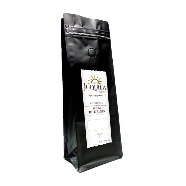 Café Juquila - Café Oaxaca Reserva de Origen Pluma - Molido americano 1 kg - Tueste medio y orgánico, cultivado a 1300 m en Pluma, Oaxaca - Perfil achocolatado, acidez
